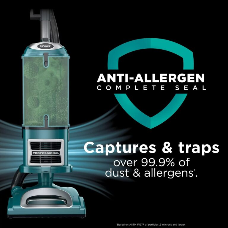 Shark CU512 Lift-Away XL Upright Vacuum with Crevice Tool, Teal (Renewed) - Image 3