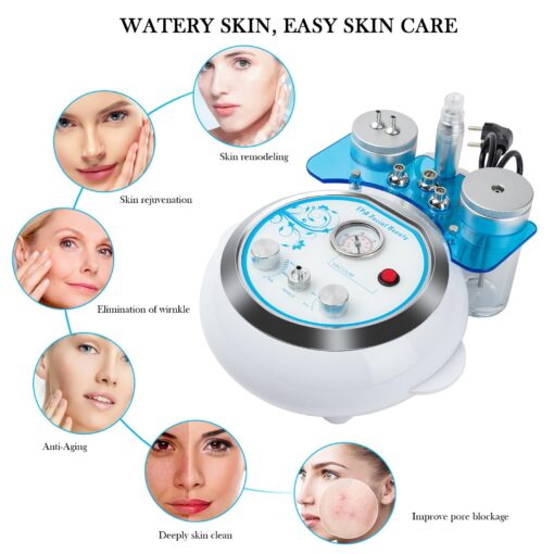 Water Oxygen Jet Beauty Machine Multifunctional Vacuum Machine Deep Clean Hydro Dermabrasion Facial Machine Home SPA Micro Bubble Cleansing Skin Care - Image 7