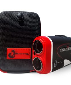 My Golfing Store Eagle Eye Elite Golf Rangefinder with Slope | Precision Laser Range Finder for Golfing | Magnetic Holder | with Batteries | Yardage Measuring Device | Accessories Included