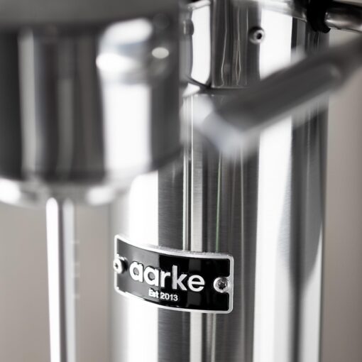aarke - Carbonator III Premium Carbonator-Sparkling & Seltzer Water Maker-Soda Maker with PET Bottle (Stainless Steel) - Image 6