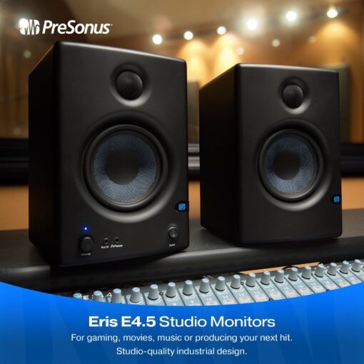 PreSonus Eris E4.5-2-Way 4.5" Near Field Studio Monitor (Pair) - Image 5