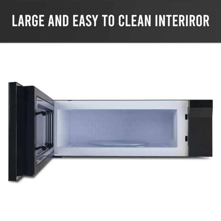 Farberware Over-the-Range Microwave Oven, 1.2 Cu. Ft. - 1000W - Auto Reheat, Multi-Stage Cooking, Melt/Soften Feature, Child Safety Lock, LED Display - Space Efficient & Powerful - Stainless Steel - Image 5