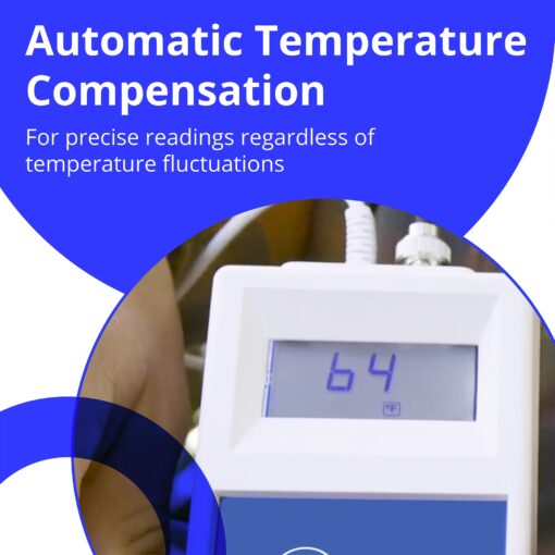 Bluelab METCOMPLUS Combo Meter Plus for pH, Temperature, and Conductivity in Water and Soil with Easy Calibration, Digital Nutrient (TDS/PPM) Testing Kit for Hydroponic System & Growing Indoor Plants - Image 4