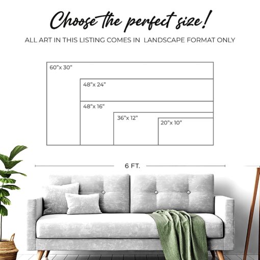 Tailored Canvases Custom Coffee Bar Sign - Small and Large Canvas Wall Art Decor Signage for Home, Kitchen, Coffee Station, Business and Office - Personalized Grey Rustic Coffee Beans, 48x24in - Image 3