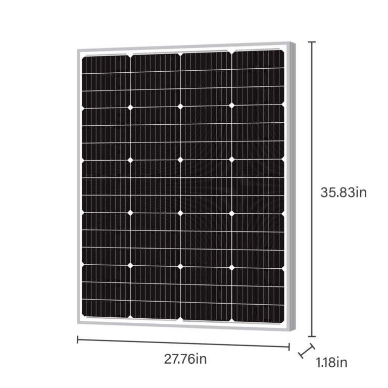Newpowa 9BB 120W Solar Panel - High-Efficiency Monocrystalline PV Module for 24V Off Grid System, RV, Boat, Camper, Trailer, Gate Opener - Image 8