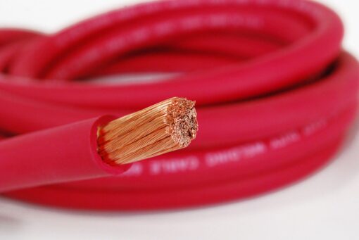 TEMCo WC0470-40' (20' Blk, 20' Red) 4/0 Gauge AWG Welding Lead & Car Battery Cable Copper Wire BLACK + RED | MADE IN USA - Image 7