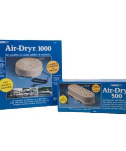 Davis Air-Dryr 500 & 1000 2 Pack Bundle - Quiet Room Dehumidifier for Moisture Problems and Wet Air Solution - Portable Dehumidifier for RV, Camper, Bathroom, Bedroom and More