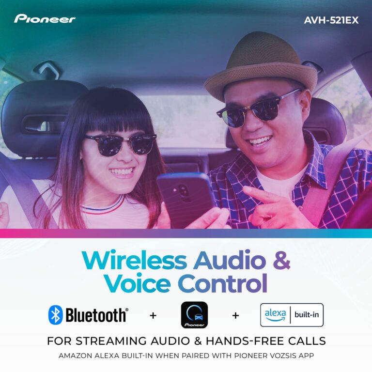 PIONEER 6.8” AVH-521EX Multimedia Receiver - Bluetooth, CD and DVD Playback, Amazon Alexa, Rear Camera Capable - Image 5