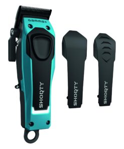 GAMMA+ Shorty Professional Cordless Hair Clipper for Men, Brushless Motor, Adjustable Zero Gap, 120-Min Run Time, USB-C, Ergonomic, Low Noise
