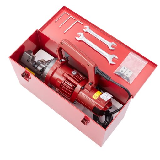 Happybuy Electric Hydraulic Rebar Cutter,1250W Portable Electric Rebar Cutter,Cutting up to 3/4 Inch #6 4-20mm Rebar within 4 Seconds,110V,with Easy to Carry Stainless Box(1250W RC-20) - Image 3