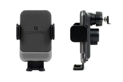 DirectFit Phone Mount Automatic Gripping Wireless Charging Head and Car Phone Holder for Chevrolet/GMC Tahoe, Yukon, Suburban (2015-2020) - Automatic Gripping Charger (Both Sides) (Black)