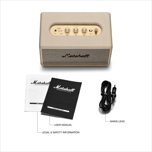 Marshall Acton III Bluetooth Speaker - Cream - Image 6