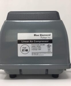 Blue Diamond Pumps Blue Diamond ET 40 Septic or Pond Linear Diaphragm Air Pump
