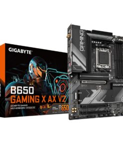 GIGABYTE B650 Gaming X AX V2 (rev. 1.0) AM5 LGA 1718 AMD B650 ATX DDR5, Triple M.2, PCIe 5.0, USB 3.2 Gen2x2 Type-C, AMD Wi-Fi 6E, Realtek 2.5GbE LAN