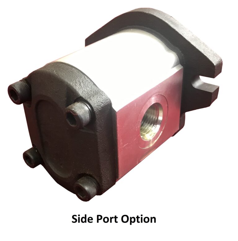 Hydraulic Gear Pump Sizes from 0 to 18 gpm 3625psi SAE A Flange Side Ports CW-Rotation (Shaft: 3/4" diameter keyed, 23cc: 15gpm at max. rpm) - Image 8
