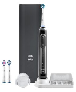Oral-B 8000 Electronic Toothbrush, Black, Powered by Braun