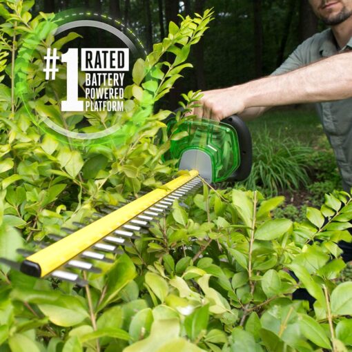 EGO Power+ HT2400 24-Inch 56-Volt Lithium-ion Cordless Hedge Trimmer - Battery and Charger Not Included Green - Image 8