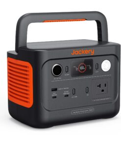 Jackery Explorer 240 v2 Portable Power Station, 256Wh LiFePO4 Battery with 300W AC/100W USB-C Output, 1Hr Fast Charging, Versatile Scenarios-Outdoor/Camping/RV/Travel/Emergency Backup