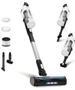 LEVOIT Cordless Vacuum Cleaner, Stick Vac with Tangle-Resistant Design, Up to 50 Minutes, Powerful Suction, Rechargeable, Lightweight, and Versatile for Carpet, Hard Floor, Pet Hair, LVAC-200