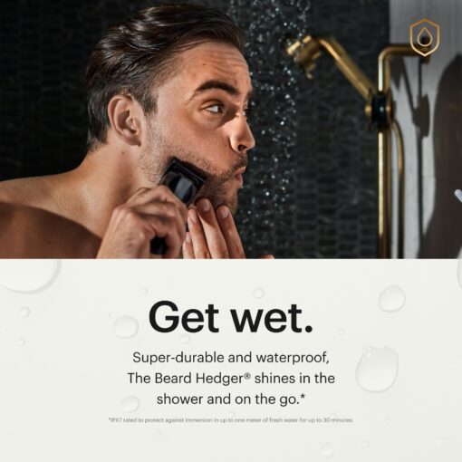 MANSCAPED® The Beard & Body Bundle Contains: The Beard Hedger® Premium Precision Trimmer & The Lawn Mower® 4.0 Men's Waterproof Electric Groin & Body Hair Trimmer - Image 5