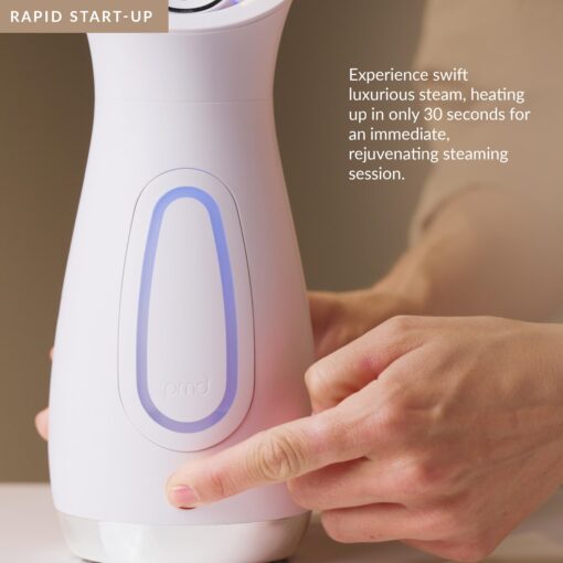 PMD Beauty SilkSteam Pro Facial Steamers Home Facial Spa - Rapid Start-Up Face Steamer for Facial - Adjustable Nozzle with Oil Filters with Radiant Serum - Image 8