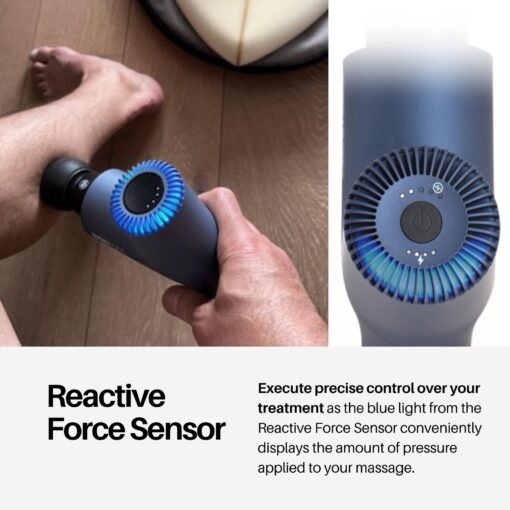 Ekrin Athletics 365 Massage Gun - Ergonomic Deep Tissue Back & Neck Massager for Pain Relief & Soreness - 4 Speeds & Attachments - Long Battery Life & Noise Insulation - Image 4