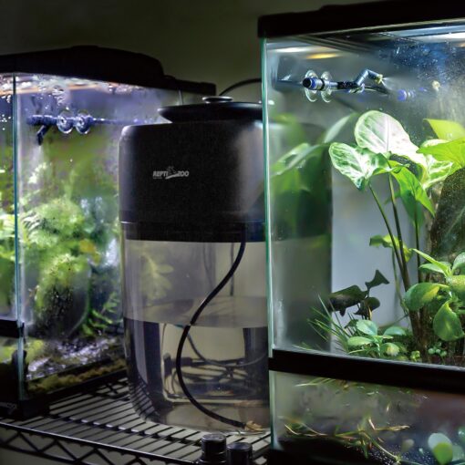 REPTI ZOO 10L Reptile Mister Fogger Mister for Reptile Tank Reptile Misting System Extremely High-Pressure Silent Pump Reptile Humidifier Terrarium Mister with 2PCS Nozzles for Reptiles/Amphibians - Image 3