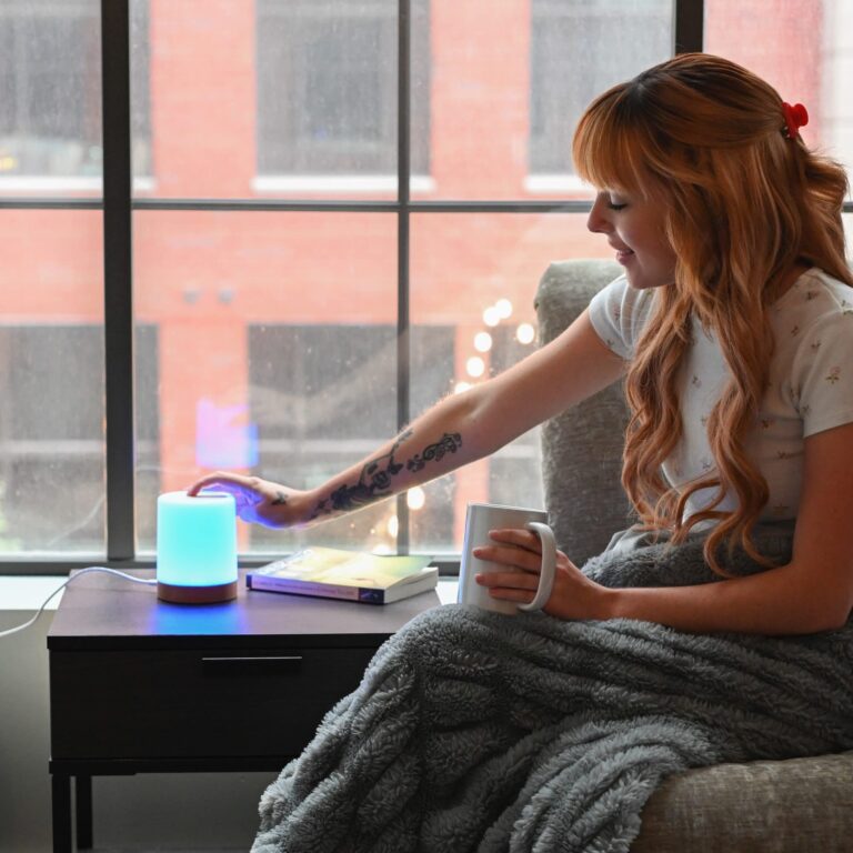LuvLink Friendship Lamp v2.0 - Extended Wifi Range - Simple Bluetooth Setup (Set of Two) - Image 4