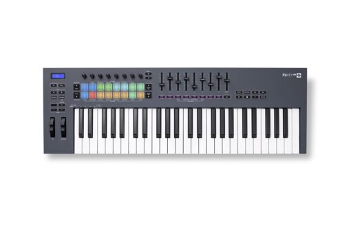 Novation FLkey 49 MIDI Keyboard - Seamless FL Studio Integration with Chord Mode and Scale Mode. All the software you need for Music Production