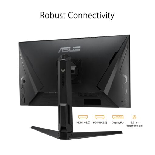 ASUS TUF Gaming 27” 1080P Monitor (VG279QL3A) - Full HD, 180Hz, 1ms, Fast IPS, Extreme Low Motion Blur, FreeSync Premium, G-SYNC Compatible, Speakers, DisplayPort, Height Adjustable, 3 Year Warranty - Image 11