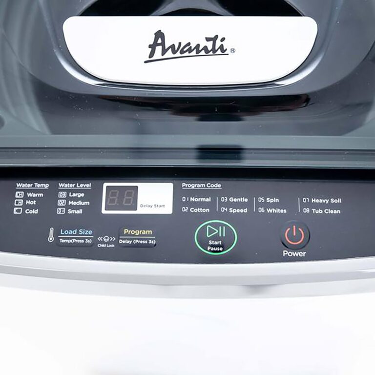 Avanti CTW14X0W-IS Compact Washing Machine 1, 13.8-Cu.Ft, White - Image 5