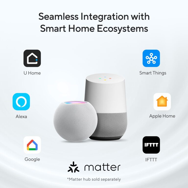 ULTRALOQ Bolt Fingerprint Matter Smart Lock, Fingerprint Keyless Entry Door Lock Deadbolt, Works with Apple Home, Alexa, Google, SmartThings, IFTTT, Built in Matter Over Thread, 12 Months Battery - Image 9