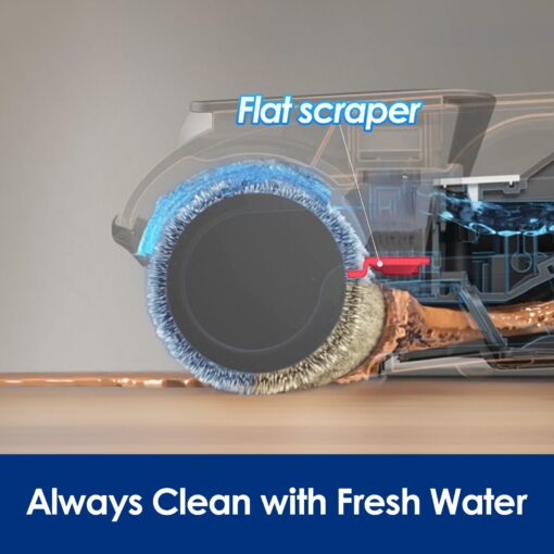 Tineco iFLOOR 5 Breeze Complete Wet Dry Vacuum Cordless Floor Washer, One-Step Cleaning for Hard Floors, Edge Clean, Auto Self-Cleaning, Lightweight & Cordless Design - Image 8