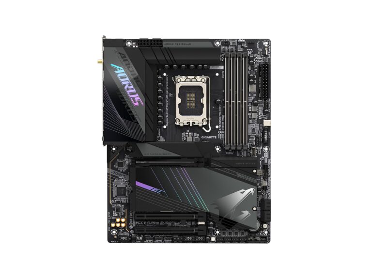 GIGABYTE Z790 AORUS PRO X WIFI7 LGA 1700 Intel Z790 X ATX Motherboard with DDR5, 5* M.2, PCIe 5.0, USB 3.2 Type-C, Wi-Fi 7, 5GbE LAN, Q-Flash Plus, EZ-Latch Plus - Image 7