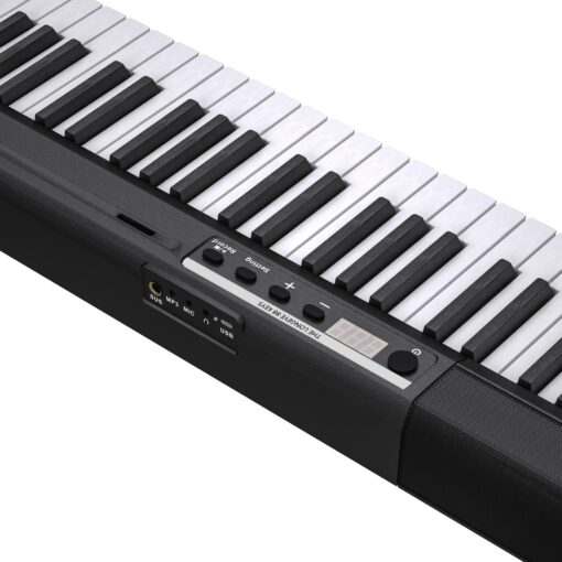 Longeye Piano Keyboard 88 Keys Compact Digital Piano for Beginners with Full Size Semi Weighted Keys, Sustain Pedal, Headphones, Carrying Case (88 Key With Stand, Black) - Image 2