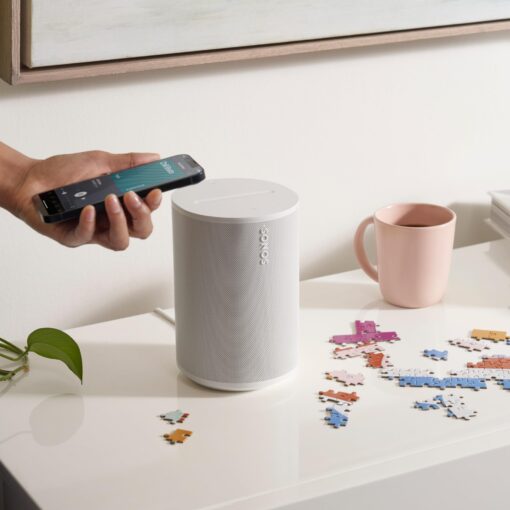 Sonos Era 100 - White - Wireless, Alexa Enabled Smart Speaker - Image 3
