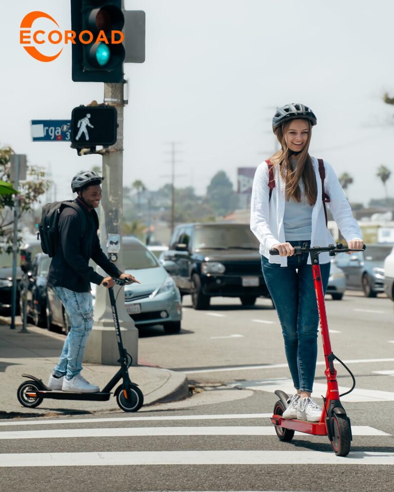 ECOROAD EC6 Electric Scooter for Adults, 15Miles Long Range,19Mph Top Speed, Commuting Electric Scooter with Cruise Control, Double Braking Systems E Scooter for Adults and Teens - Image 3