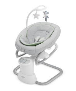 Graco Soothe My Way with Removable Rocker, Madden - Versatile Baby Swing & Portable Rocker