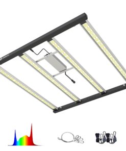 FARMLITE LED Grow Lights for Indoor Plants - Full Spectrum Growing Light - Plant Hanging Growing Lamps - Seedling Daisy Chain - Dimmable Board - 4x4ft Coverage (420watts)
