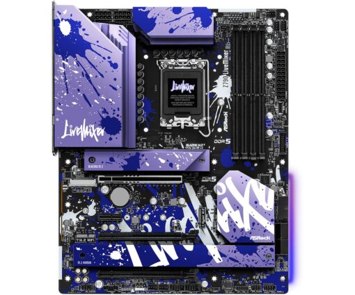 Asrock Z790 LIVEMIXER, Intel Z790, 1700, ATX, 4 DDR5, HDMI, DP, eDP, 2.5G LAN, PCIe5, RGB, 5X M.2 - Image 9