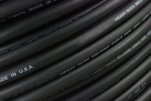 TEMCo WC0470-40' (20' Blk, 20' Red) 4/0 Gauge AWG Welding Lead & Car Battery Cable Copper Wire BLACK + RED | MADE IN USA - Image 3