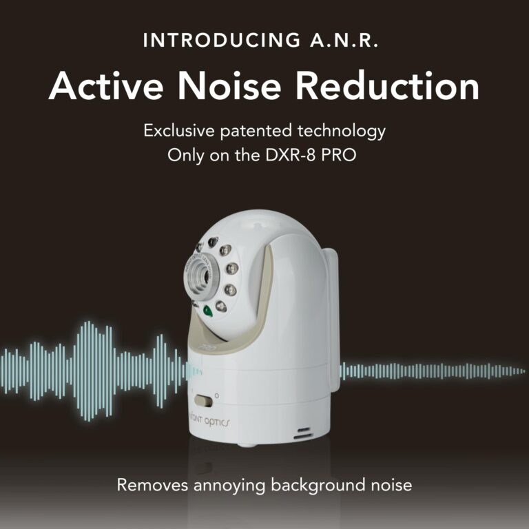 Infant Optics DXR-8 PRO Video Baby Monitor, 720P HD Resolution 5" Display, Patented A.N.R. (Active Noise Reduction), No WiFi, Pan Tilt Zoom, and Interchangeable Lenses - Image 7