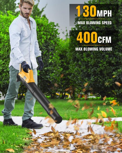 Cordless Hedge Trimmer+String Trimmer+Leaf Blower Combo Compatible with Dewalt 20v Max Battery(Tool Only), Cordless Weed Wacker & Shrub/Bush Trimmer & Electric Leaf Blowers for Lawn Care, Garden, Yard - Image 4