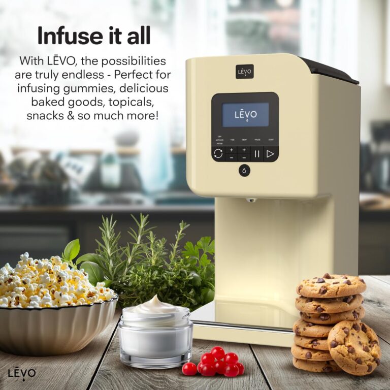 LEVO II+ - Herbal Oil Infusion Machine Plus Filter Technology - Botanical Extractor, Herb Dryer, Decarboxylator, & Oil Infuser - Easy Edible Infusion Maker for Gummies, Brownies, & More - Garden Green - Image 6