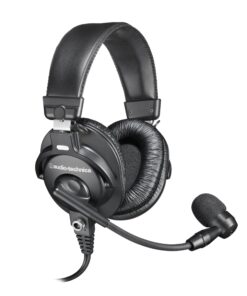 Audio-Technica BPHS1 Broadcast Stereo Headset with Cardioid Dynamic Boom Microphone