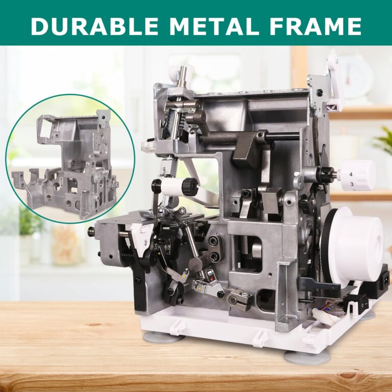 FEIYUE FY505 Serger Overlock Machine with 2/3/4 Thread Capability, Built-in Rolled Hem, Durable Heavy-Duty Metal Frame, Adjustable Differential Feed - Image 5