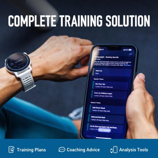 COROS PACE 3 GPS Sport Watch –Lightweight, Comfortable Running Watch, 17-Day Battery Life, Accurate GPS, Heart Rate Monitor, Navigation, Sleep Tracking, Training Plan, Run, Bike, and Ski-Green Silicon - Image 3