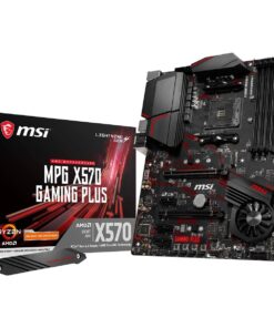 MSI MPG X570 GAMING PLUS Motherboard (AMD AM4, PCIe 4.0, DDR4, SATA 6Gb/s, M.2, USB 3.2 Gen 2, HDMI, ATX)