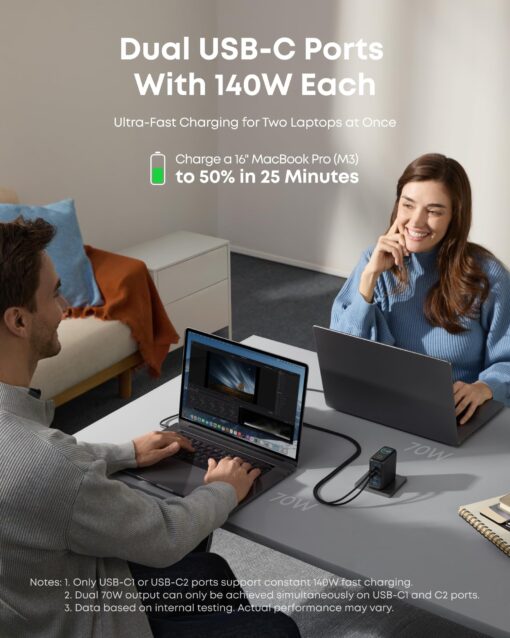Anker Laptop Power Bank Laptop Charger (Black) - Image 4