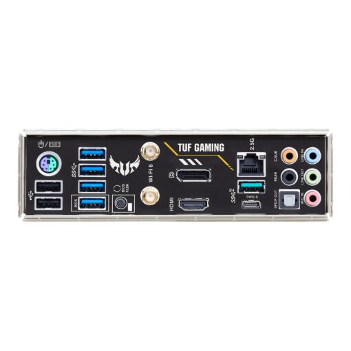 ASUS TUF GAMING B550M-PLUS WiFi II AMD AM4 (3rd Gen Ryzen) microATX motherboard (PCIe 4.0, WiFi 6 2.5Gb LAN, BIOS FlashBack, HDMI 2.1, USB 3.2 Gen 2, Addressable Gen 2 RGB header and AURA Sync) - Image 3
